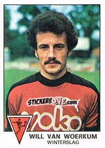 Cromo Will van Woerkum - Football Belgium 1977-1978 n. 305 - Panini