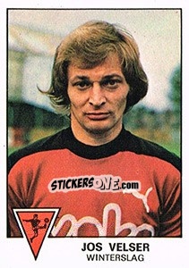 Figurina Jos Velser - Football Belgium 1977-1978 - Panini