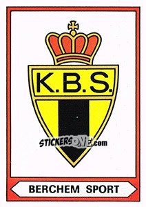 Sticker Badge - Football Belgium 1977-1978 n. 313 - Panini