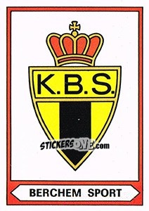 Sticker Badge - Football Belgium 1977-1978 - Panini