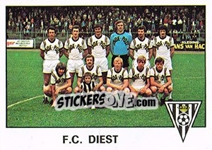 Sticker Team - Football Belgium 1977-1978 - Panini