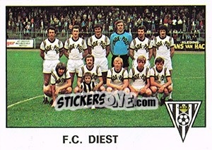 Sticker Team - Football Belgium 1977-1978 n. 317 - Panini