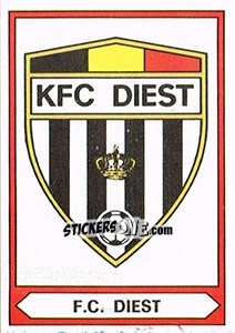 Sticker Badge - Football Belgium 1977-1978 n. 318 - Panini