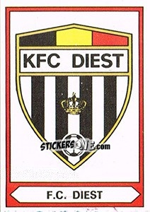 Sticker Badge - Football Belgium 1977-1978 - Panini