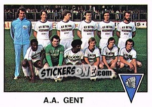 Sticker Team - Football Belgium 1977-1978 n. 322 - Panini
