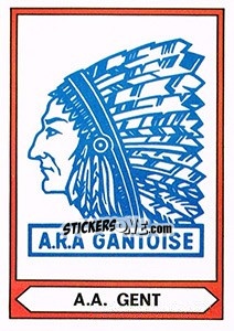 Sticker Badge - Football Belgium 1977-1978 n. 323 - Panini
