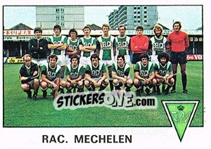 Figurina Team - Football Belgium 1977-1978 - Panini