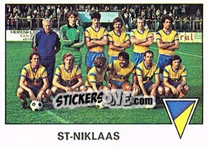 Figurina Team - Football Belgium 1977-1978 - Panini