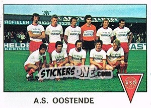 Sticker Team - Football Belgium 1977-1978 n. 352 - Panini