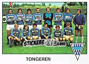 Figurina Team - Football Belgium 1977-1978 n. 367 - Panini