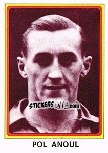 Figurina Pol Anoul - Football Belgium 1977-1978 n. 387 - Panini