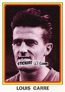 Sticker Louis Carre - Football Belgium 1977-1978 - Panini