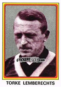 Sticker Torke Lembrecht - Football Belgium 1977-1978 n. 392 - Panini