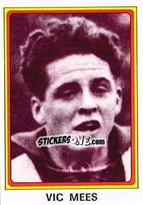 Sticker Vic Mees - Football Belgium 1977-1978 - Panini