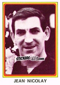 Sticker Jean Nicolay - Football Belgium 1977-1978 - Panini