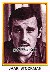 Figurina Jaak Stockman - Football Belgium 1977-1978 - Panini