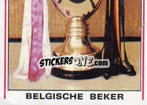 Sticker Coupe de Belgique - Football Belgium 1979-1980 - Panini
