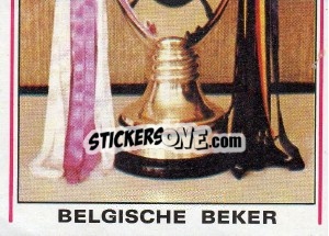 Figurina Coupe de Belgique - Football Belgium 1979-1980 - Panini