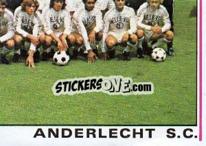 Figurina Team - Football Belgium 1979-1980 - Panini