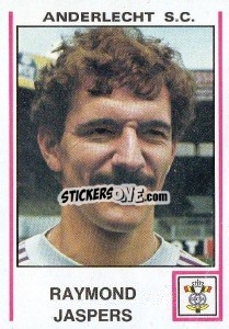 Sticker Raymond Jaspers - Football Belgium 1979-1980 n. 13 - Panini