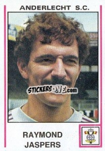 Figurina Raymond Jaspers - Football Belgium 1979-1980 - Panini