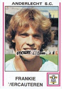 Figurina Frankie Vercauteren - Football Belgium 1979-1980 - Panini