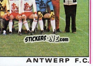 Figurina Team - Football Belgium 1979-1980 - Panini