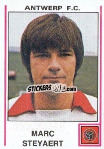 Sticker Marc Steyaert - Football Belgium 1979-1980 n. 34 - Panini