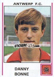 Sticker Danny Bonne - Football Belgium 1979-1980 - Panini