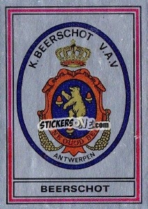 Sticker Badge - Football Belgium 1979-1980 n. 43 - Panini