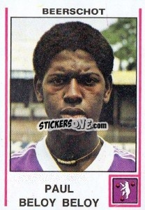 Sticker Paul Beloy Beloy - Football Belgium 1979-1980 n. 50 - Panini