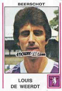 Sticker Louis de Weerdt