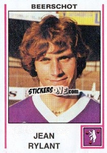Sticker Jean Rylant - Football Belgium 1979-1980 - Panini