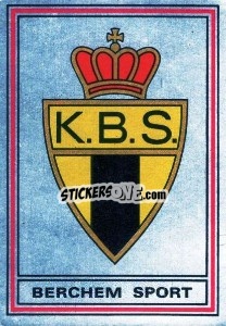 Sticker Badge - Football Belgium 1979-1980 n. 63 - Panini
