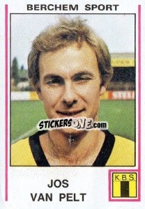 Sticker Jos van Pelt