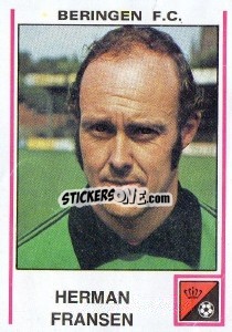 Cromo Herman Fransen - Football Belgium 1979-1980 - Panini