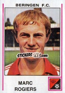 Sticker Marc Rogiers - Football Belgium 1979-1980 n. 99 - Panini