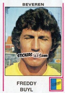Sticker Freddy Buyl - Football Belgium 1979-1980 - Panini