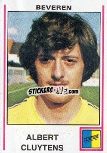 Sticker Albert Cluytens - Football Belgium 1979-1980 n. 116 - Panini