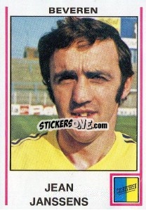 Sticker Jean Janssens - Football Belgium 1979-1980 n. 119 - Panini