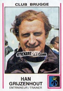 Figurina Han Grijzenhout - Football Belgium 1979-1980 n. 124 - Panini
