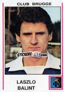Sticker Laszlo Balint - Football Belgium 1979-1980 - Panini