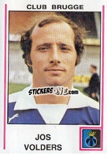 Figurina Jos Volders - Football Belgium 1979-1980 - Panini