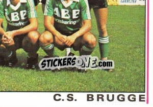 Figurina Team - Football Belgium 1979-1980 - Panini