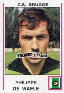 Sticker Philippe De Waele - Football Belgium 1979-1980 n. 153 - Panini