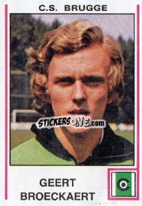 Sticker Geert Broeckaert