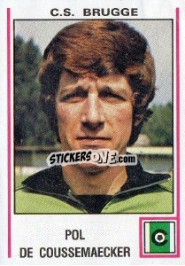 Cromo Pol de Coussemaecker - Football Belgium 1979-1980 n. 162 - Panini