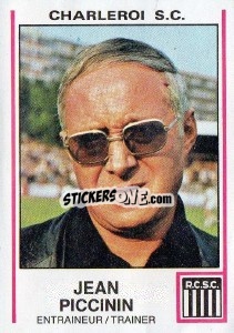 Sticker Jean Piccinin - Football Belgium 1979-1980 - Panini