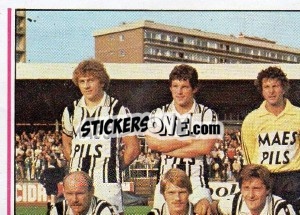 Figurina Team - Football Belgium 1979-1980 n. 165 - Panini