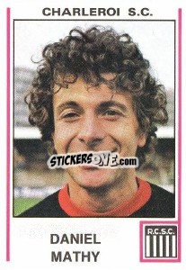 Sticker Daniel Mathy - Football Belgium 1979-1980 n. 169 - Panini